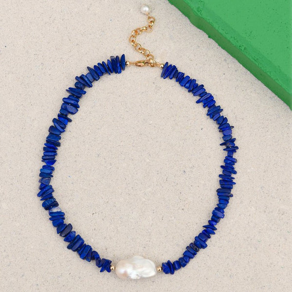 Package Beaded Freshwater Pearl Titanium Steel Freshwater Pearl Jewelry Sets